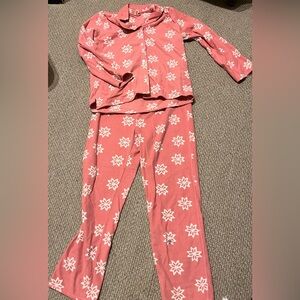 Vintage Gap Flannel Snowflake Pajamas